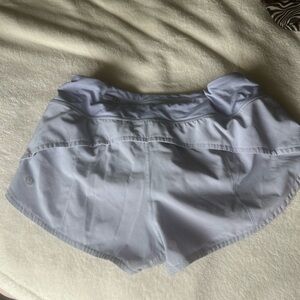 Lulu lemon lavender running shorts